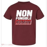 Funny Non Fungible Human NFT Toddler T-Shirt thumb 0