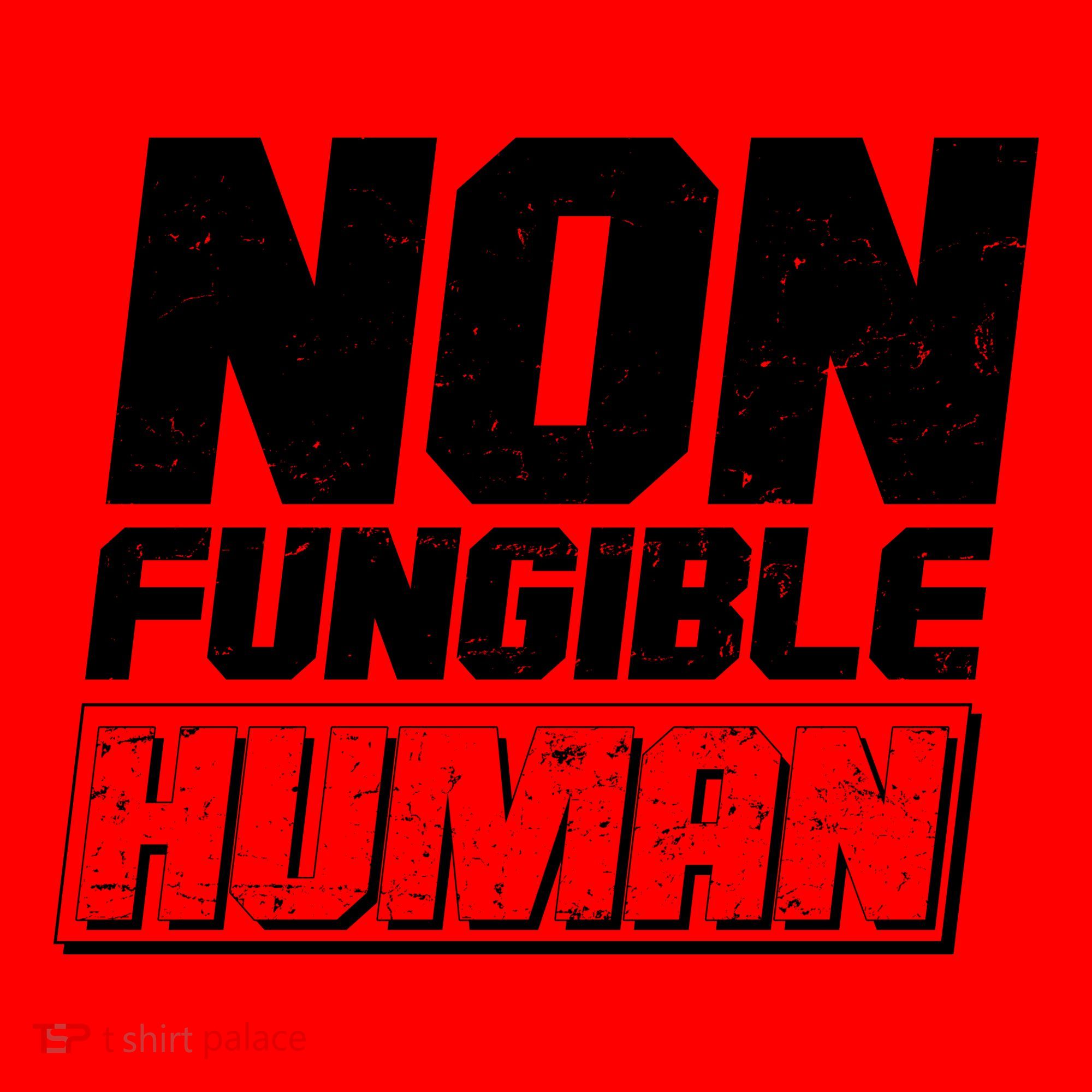 Funny Non Fungible Human NFT Santa Hat