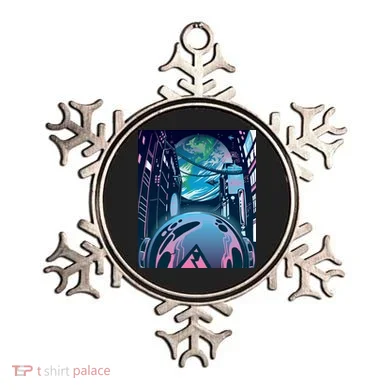 Futuristic Neon Future Ornament