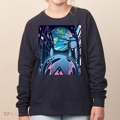 Futuristic Neon Future Women's Sweatshirt