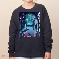 Futuristic Neon Future Women's Sweatshirt thumb 0