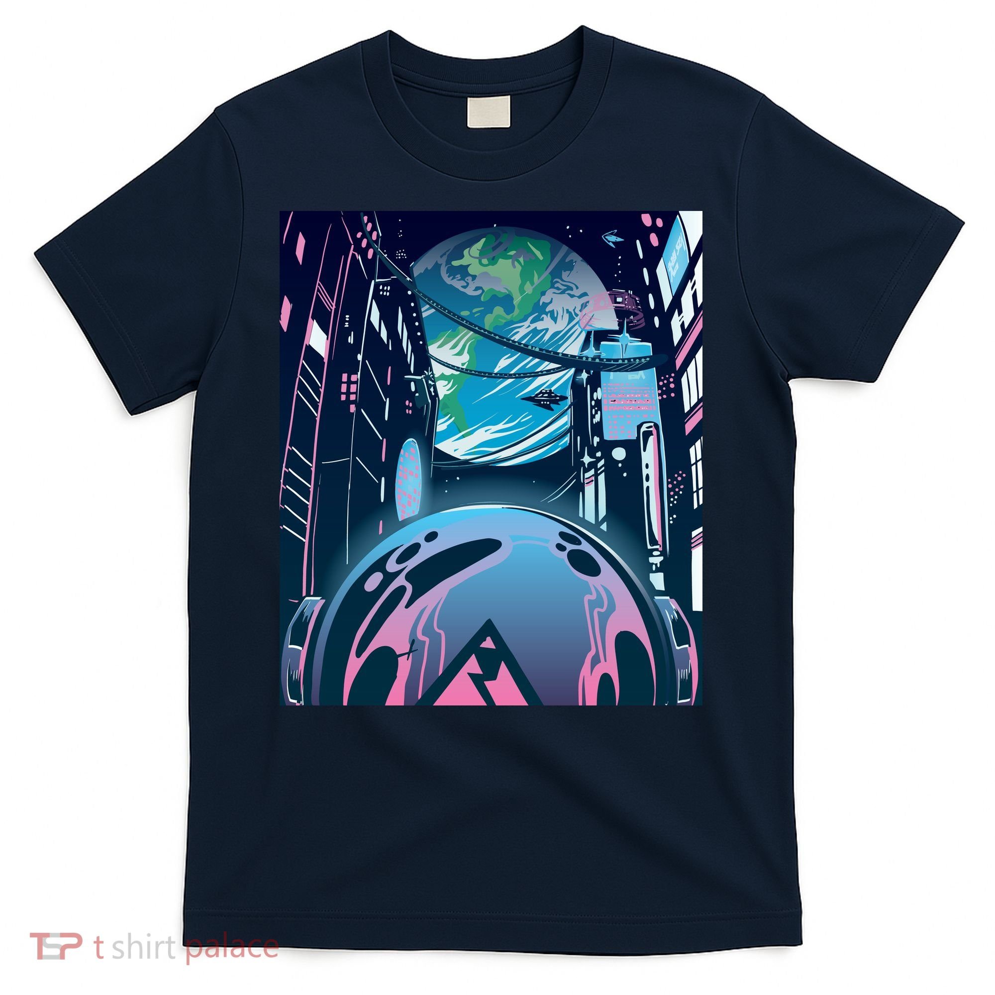 Futuristic Neon Future T-Shirt