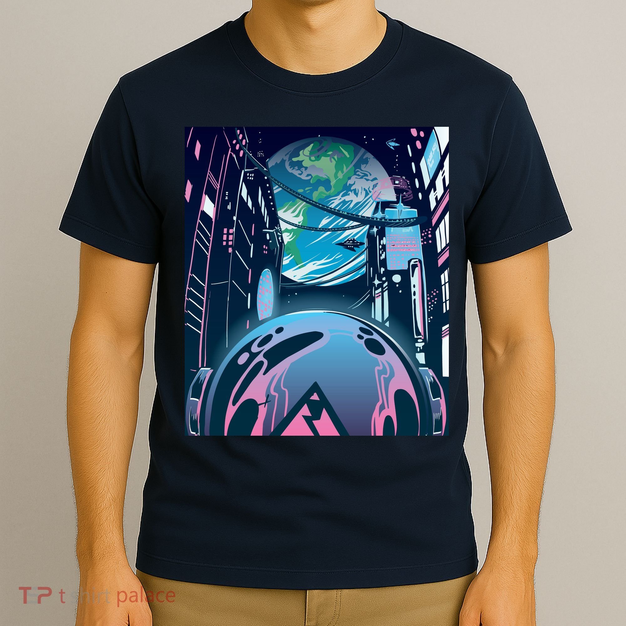 Futuristic Neon Future T-Shirt