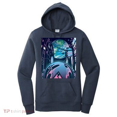 Futuristic Neon Future Women's Hoodie