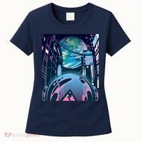 Futuristic Neon Future Women's T-Shirt thumb 0