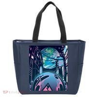 Futuristic Neon Future Tote Bag thumb 0
