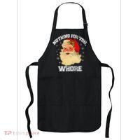 Funny Nothing For You Whore Santa Claus Christmas Apron thumb 0