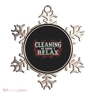 Funny Neat Freak Clean Home Organization House Cleaning Ornament