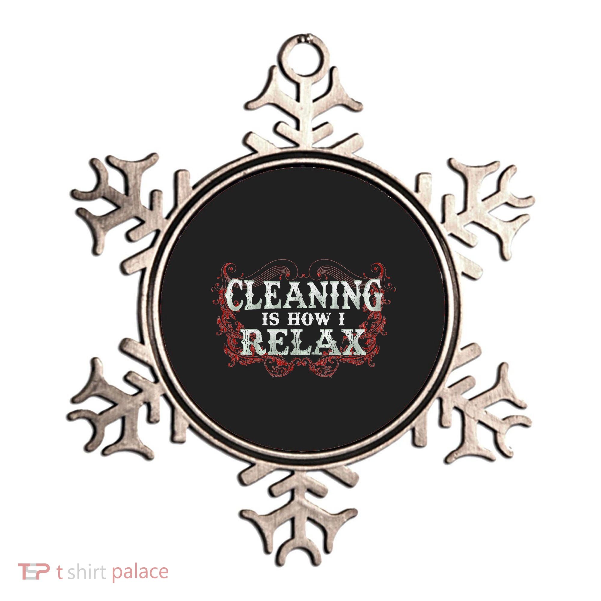 Funny Neat Freak Clean Home Organization House Cleaning Ornament