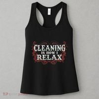 Funny Neat Freak Clean Home Organization House Cleaning Women's Tank Top thumb 3