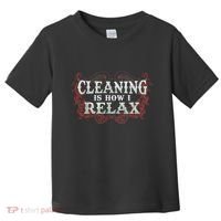 Funny Neat Freak Clean Home Organization House Cleaning Toddler T-Shirt thumb 0