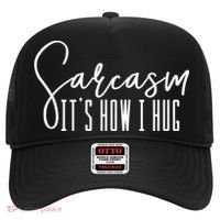 Funny Novelty Funny Gift For Sarcasm It's How I Hug Hat thumb 0