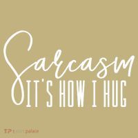 Funny Novelty Funny Gift For Sarcasm It's How I Hug Sweatshirt thumb 2