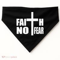 Faith Not Fear USA-Made Doggie Bandana thumb 0