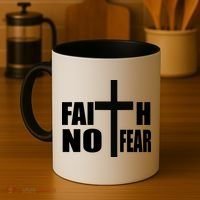 Faith Not Fear Coffee Mug thumb 4