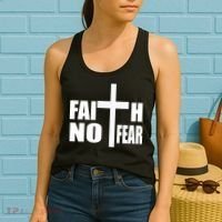 Faith Not Fear Women's Tank Top thumb 2
