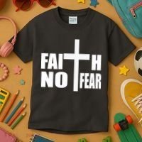 Faith Not Fear Kids T-Shirt thumb 3