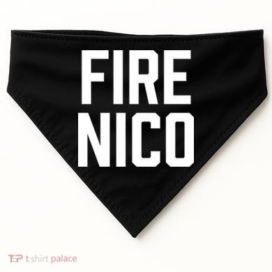 Fire Nico USA-Made Doggie Bandana