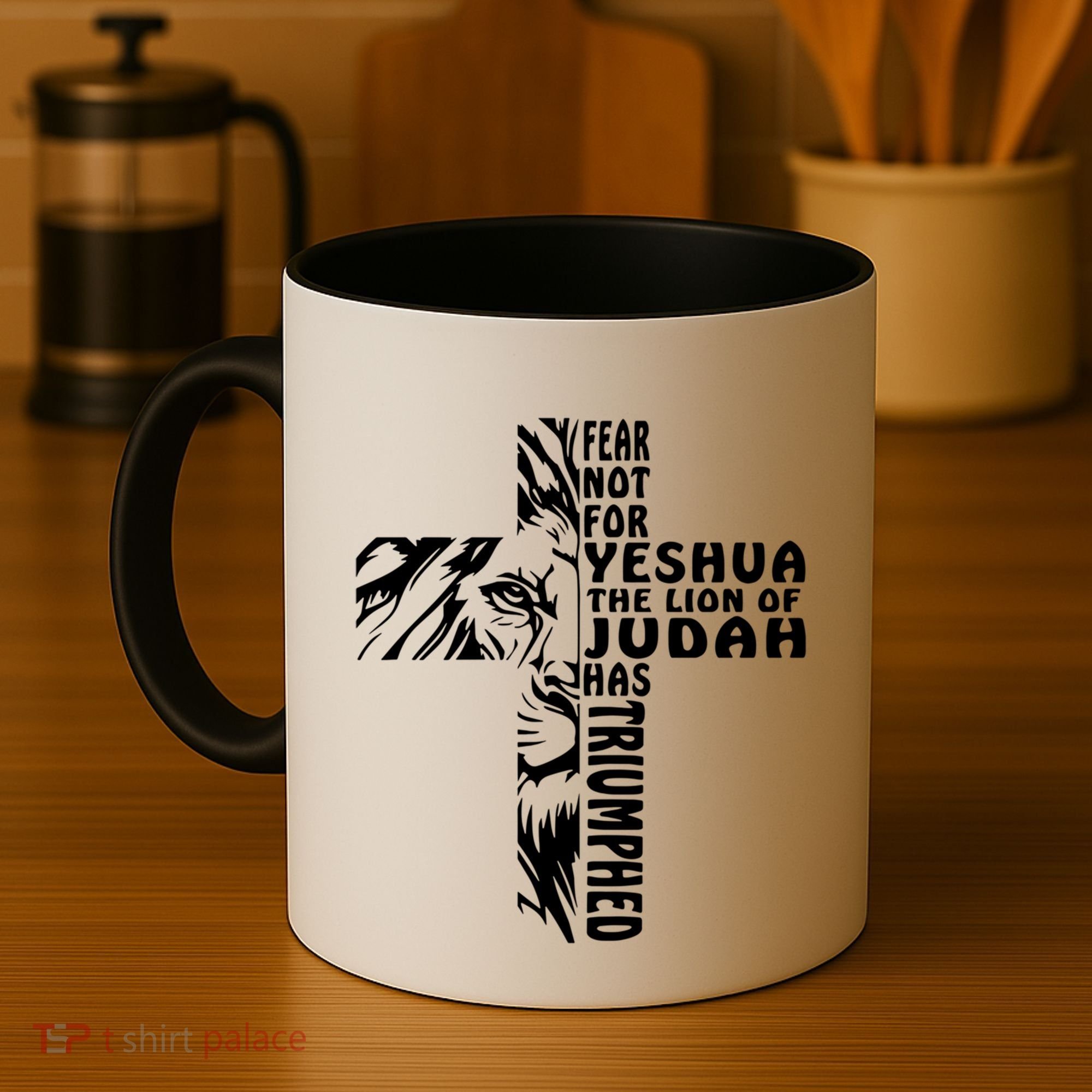 Fear Not For Yeshua The Lion Of Judah Has Triumphed Gift Coffee Mug