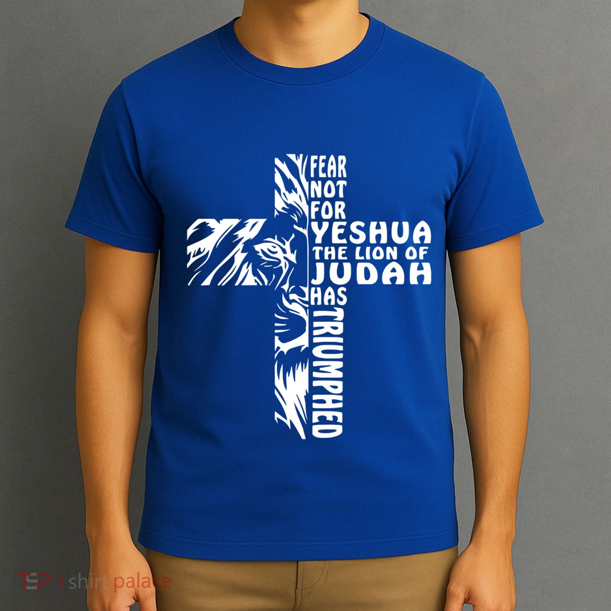 Fear Not For Yeshua The Lion Of Judah Has Triumphed Gift T-Shirt
