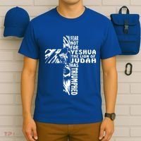 Fear Not For Yeshua The Lion Of Judah Has Triumphed Gift T-Shirt thumb 6