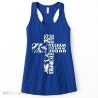 Fear Not For Yeshua The Lion Of Judah Has Triumphed Gift Women's Tank Top thumb 0