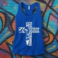 Fear Not For Yeshua The Lion Of Judah Has Triumphed Gift Women's Tank Top thumb 3