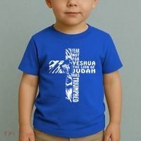 Fear Not For Yeshua The Lion Of Judah Has Triumphed Gift Toddler T-Shirt thumb 2