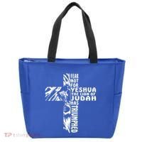 Fear Not For Yeshua The Lion Of Judah Has Triumphed Gift Tote Bag thumb 0