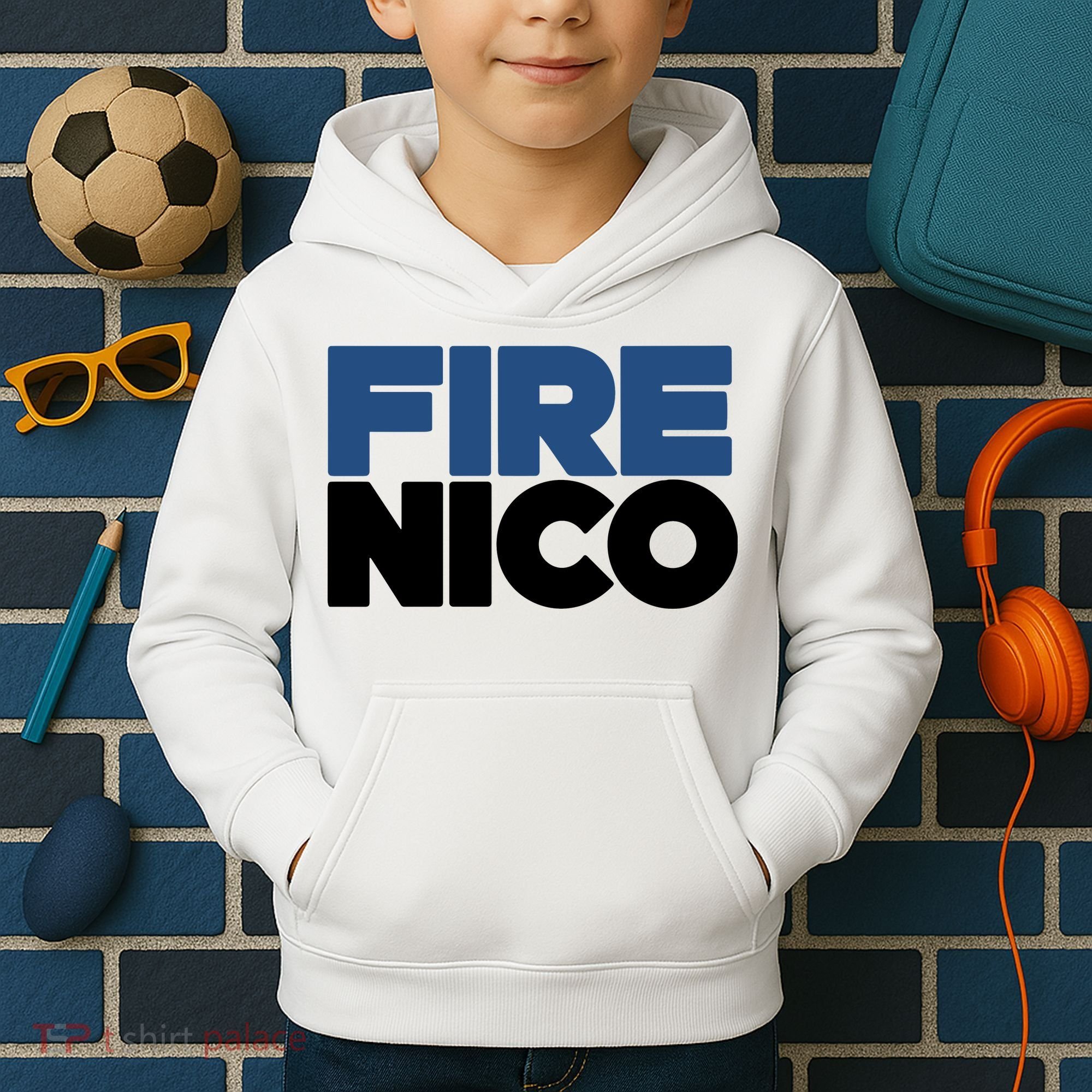 Fire Nico Kids Hoodie