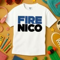 Fire Nico Kids T-Shirt thumb 3