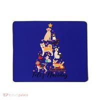 Feliz Navidog Funny Christmas Tree Lights Dog Lovers Gifts Mousepad thumb 0