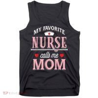 Funny Nurse Gift My Favorite Call Me Mom Tank Top thumb 0