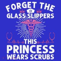 Funny Nurse Gift Cool This Princess Wears Scrubs Gift Apron thumb 3