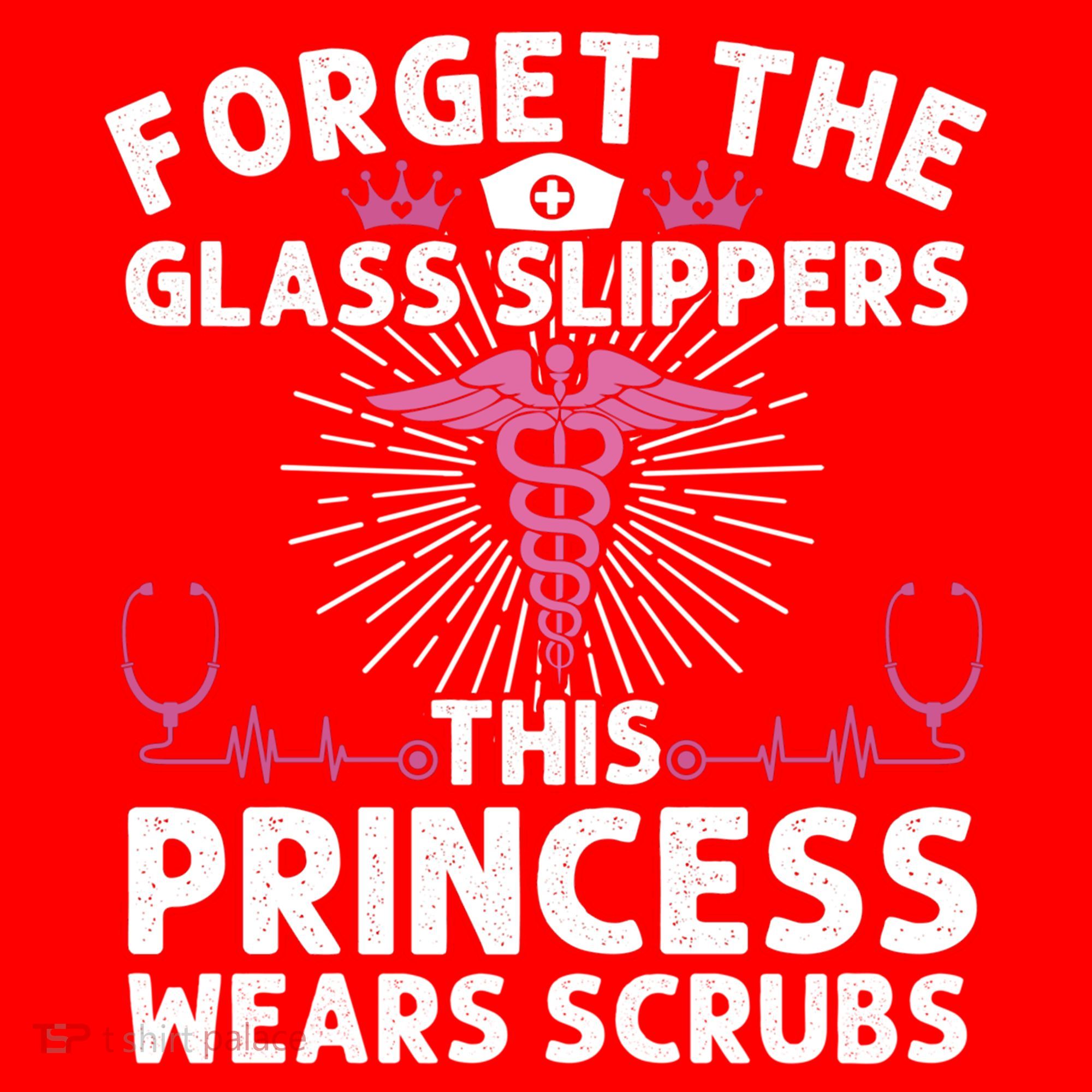 Funny Nurse Gift Cool This Princess Wears Scrubs Gift Santa Hat