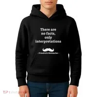 Friedrich Nietzsche German Philosopher Kids Hoodie thumb 4