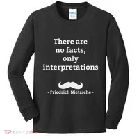 Friedrich Nietzsche German Philosopher Kids Long Sleeve Shirt thumb 0