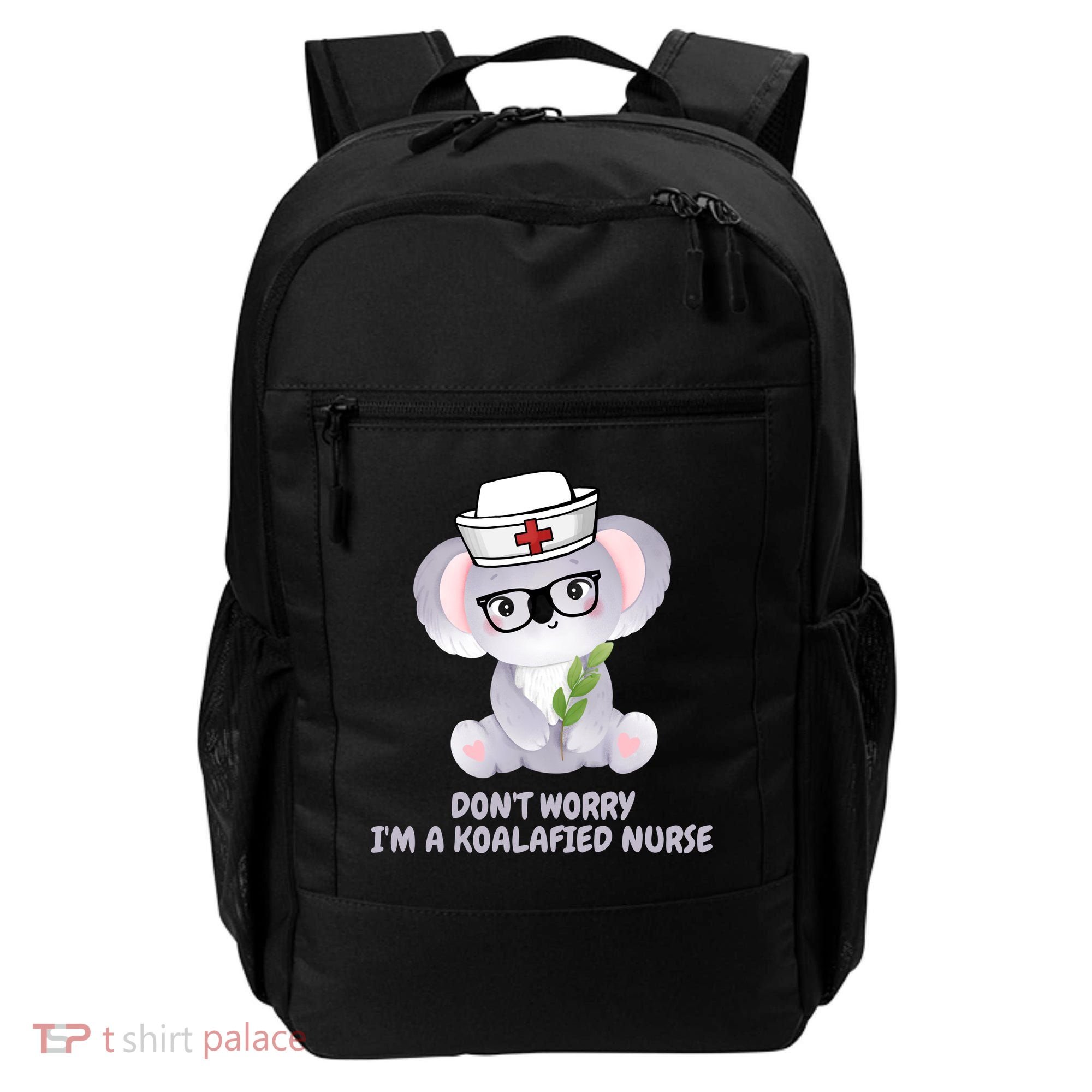 Funny Nurse Gifts, Koala Koalafied Nursing Qualified Backpack