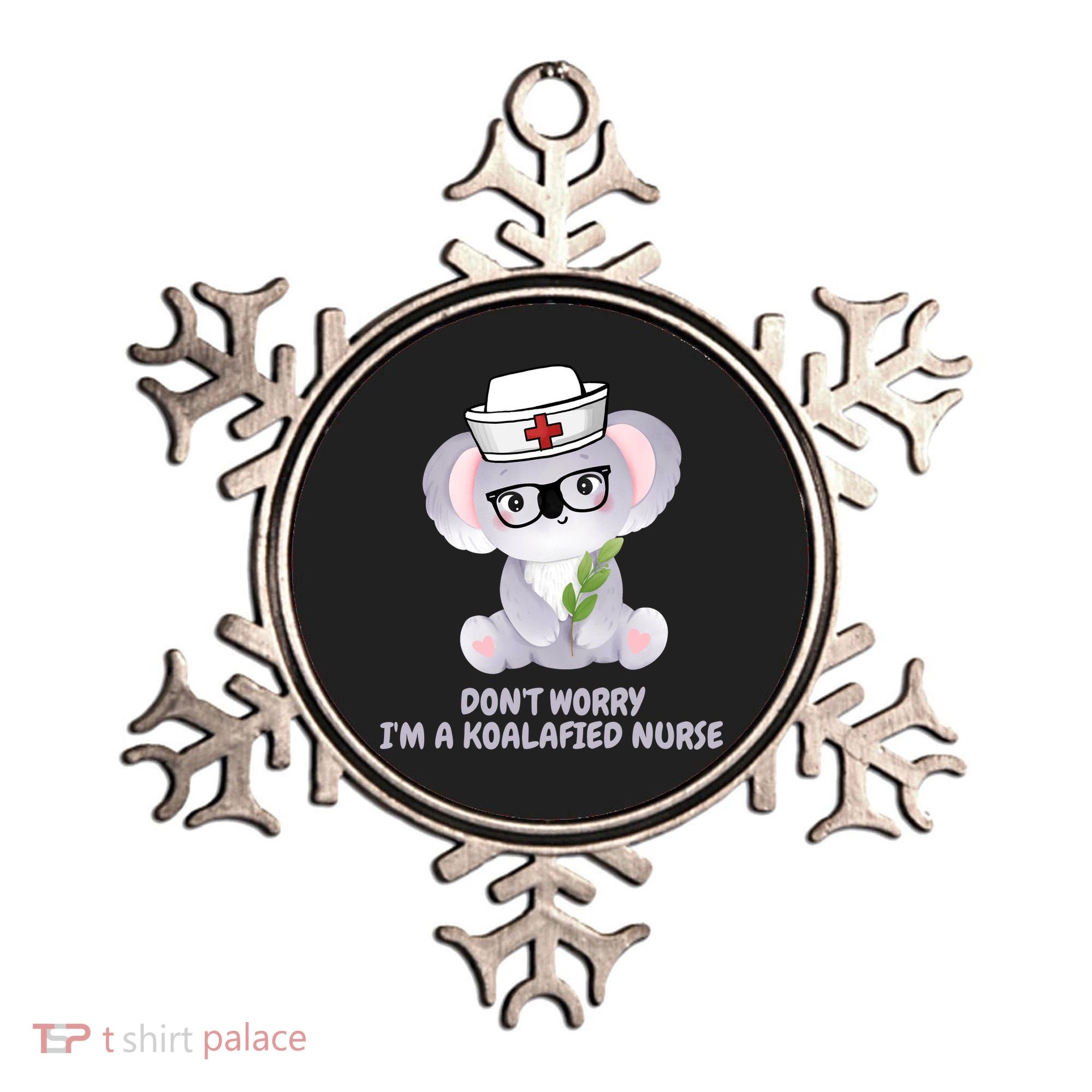 Funny Nurse Gifts, Koala Koalafied Nursing Qualified Ornament