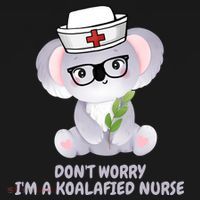 Funny Nurse Gifts, Koala Koalafied Nursing Qualified Ornament thumb 1