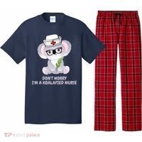 Funny Nurse Gifts, Koala Koalafied Nursing Qualified Pajama Set thumb 0