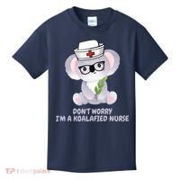 Funny Nurse Gifts, Koala Koalafied Nursing Qualified Kids T-Shirt thumb 0