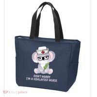 Funny Nurse Gifts, Koala Koalafied Nursing Qualified Tote Bag thumb 3