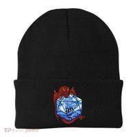 Funny Nerdy Gamer Fantasy Art Starry Night Gift Beanie thumb 0