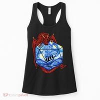 Funny Nerdy Gamer Fantasy Art Starry Night Gift Women's Tank Top thumb 0