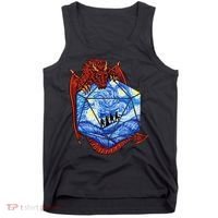 Funny Nerdy Gamer Fantasy Art Starry Night Gift Tank Top thumb 0