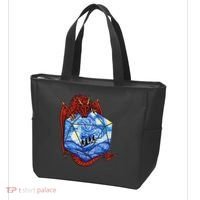 Funny Nerdy Gamer Fantasy Art Starry Night Gift Tote Bag thumb 3