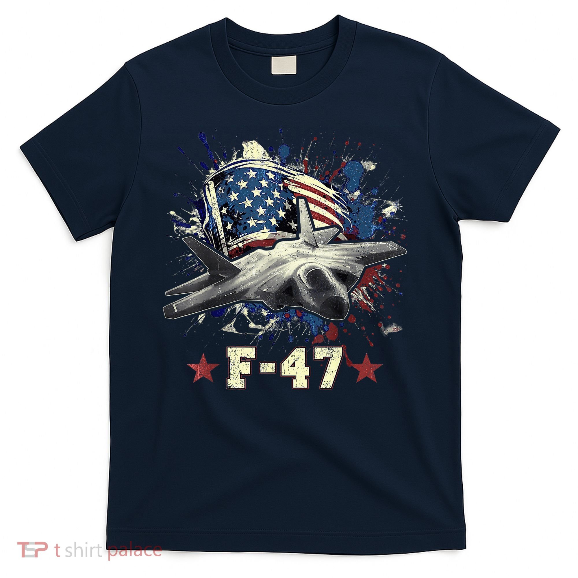 F-47 Next Generation Fighter Jet Aviation Airshow T-Shirt