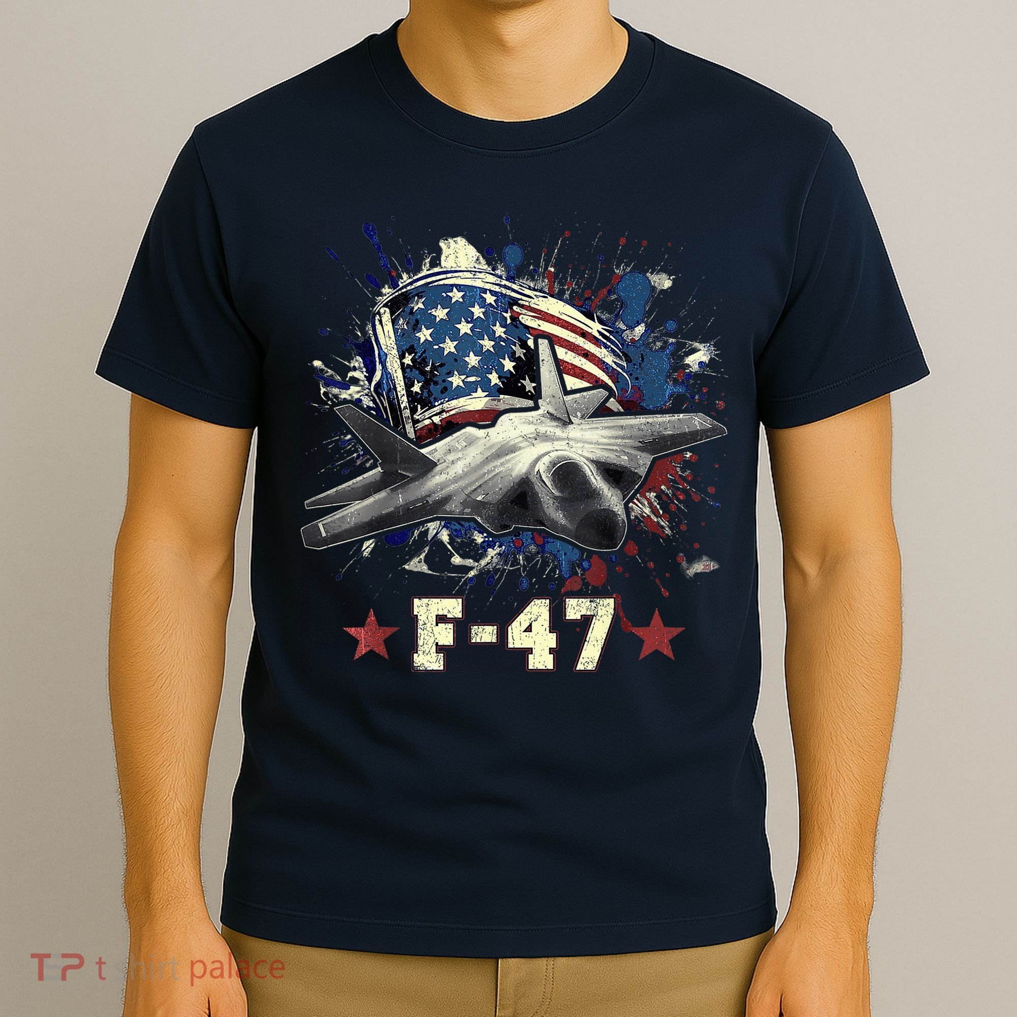 F-47 Next Generation Fighter Jet Aviation Airshow T-Shirt