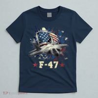 F-47 Next Generation Fighter Jet Aviation Airshow T-Shirt thumb 5